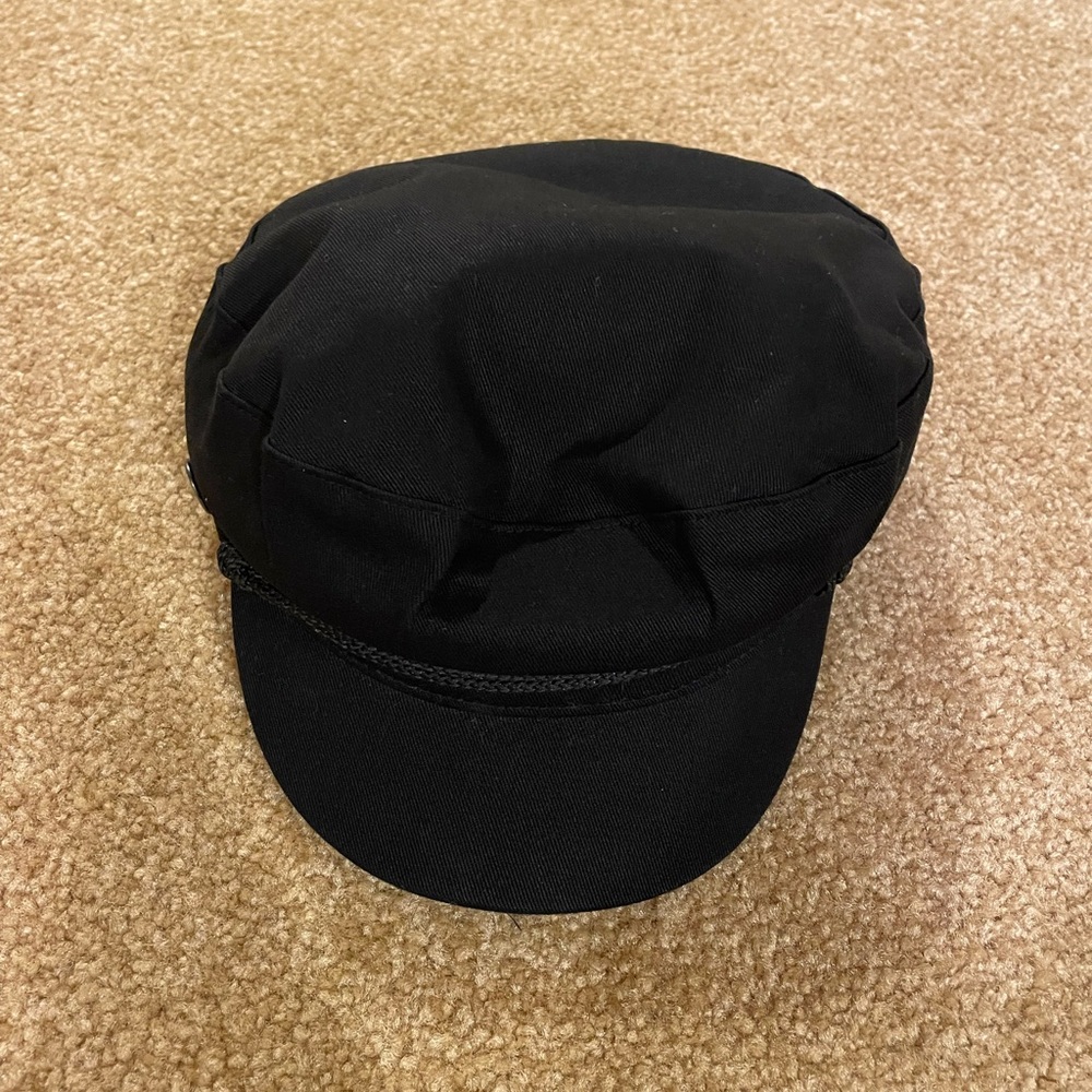 H&M Black Baker Boy Hat